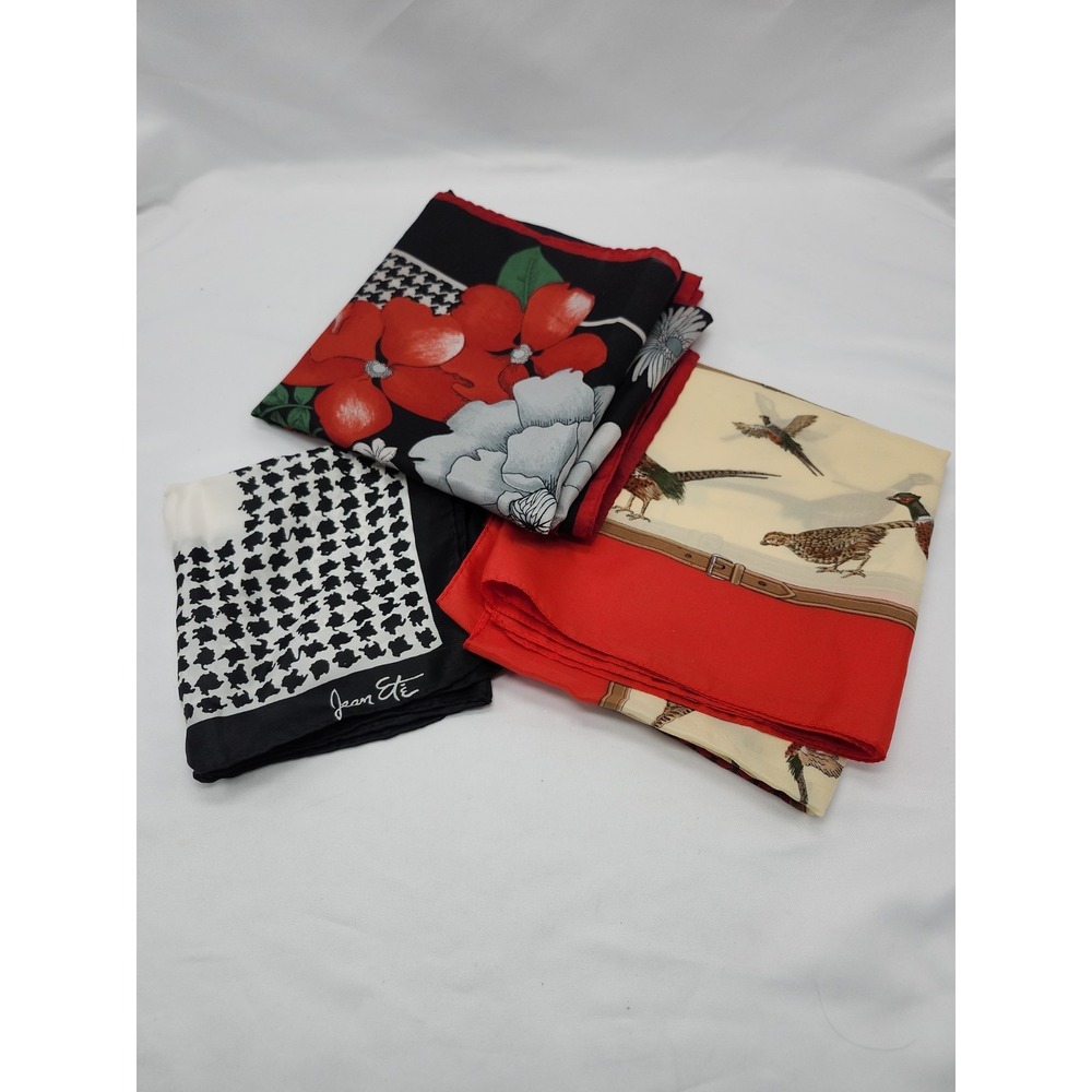 3‎ Vintage Scarfs
